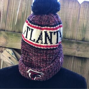 New Era NFL Atlanta Falcons Winter Knit Hat Toboggan Cuffed Beanie Unisex OS